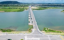 Cận cảnh đập dâng gần 1.500 tỷ đồng vừa thông xe ở Quảng Ngãi