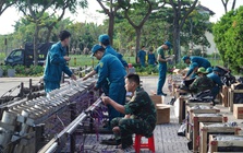 Cận cảnh trận địa pháo hoa ở TP.HCM sẵn sàng khai hỏa đón giao thừa