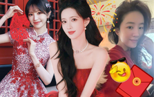 Sao Cbiz "nhuộm đỏ" mùng 1: Mẹ con Angelababy nghi ăn Tết với Huỳnh Hiểu Minh, 1 mỹ nam chi 980 triệu lì xì fan