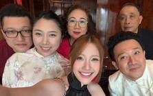 Hari Won vắng mặt trong bức ảnh chung của gia đình Trấn Thành