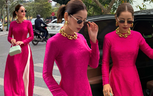 Tết nhất Chi Pu đeo vàng nặng người, fan vội hỏi trên cổ đang là mấy chục cây?