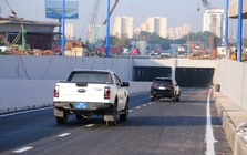 Thông xe hầm chui nút giao An Phú, giảm áp lực điểm kẹt xe bậc nhất TP.HCM