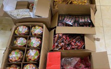 Phát hiện xe ô tô vận chuyển hàng nghìn thực phẩm không rõ nguồn gốc