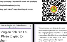 Cách mới để cung cấp thông tin về vụ cướp ngân hàng ở Gia Lai