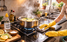 Sau mùng 3, bếp ám mùi đến mức mở cửa vẫn không hết - cho đến khi thử cách này