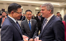 Quyền Bộ trưởng Bộ Công Thương trao đổi với Giám đốc cơ quan Thương mại quốc tế Mỹ