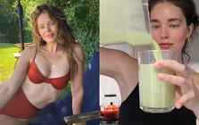 Thiên thần Victoria's Secret giảm 18kg sau sinh mà vẫn ăn đủ 3 bữa 1 ngày