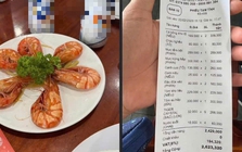 Mạng xã hội tranh luận về dĩa tôm 300.000 đồng ở Phú Quốc dịp Tết