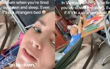 Nữ khách Tây bối rối khi được ông chú miền Tây mời lên giường ngủ chung với vợ con