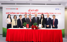 TCBS khơi thông dòng vốn từ Châu Âu, vay chuyển đổi từ đối tác DEG của Đức