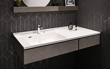 Chậu rửa mặt liền khối Yoshimoto – May đo theo từng milimet