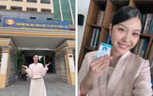 Phát hiện nàng Hậu tốt nghiệp đại học ở tuổi 30 đang tiếp tục học lên thạc sĩ