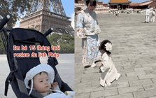 “Tuổi thơ dữ dội” của cô bé 3 tuổi: Đi khắp Việt Nam từ lúc còn nằm nôi, 2 tuổi đã vi vu vòng quanh thế giới, người lớn chạy theo không kịp