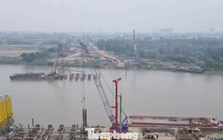 Cầu Trần Hưng Đạo gần 16.000 tỷ đồng thi công xuyên Tết, phấn đấu hoàn thành hạng mục cọc khoan nhồi