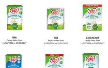 Nóng: Anh tiếp tục thu hồi thêm nhiều lô sữa bột Aptamil sau khi hàng chục trẻ bị ngộ độc