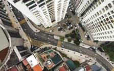 Cận cảnh 'đường cong mềm mại' vừa thông xe, gỡ điểm nóng giao thông vùng lõi Vĩnh Tuy