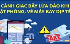 Bộ Công an cảnh báo lừa đảo vé máy bay, đặt phòng giá rẻ dịp Tết
