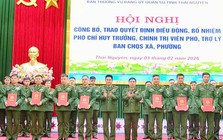 Bổ nhiệm Phó Chỉ huy trưởng, Chính trị viên phó, Trợ lý Ban Chỉ huy quân sự cấp xã