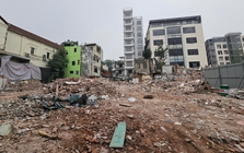 Sau di dời dân cư, khu vực ven Hồ Gươm bắt đầu thi công quảng trường