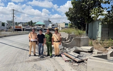 Thi công không gọn, một nhà thầu ở TPHCM bị CSGT phạt