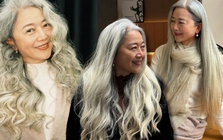 65 tuổi, 5 năm không nhuộm tóc, không can thiệp thẩm mỹ: "Bà ngoại" U70 cởi bỏ áp lực, sống rực rỡ khiến gái trẻ cũng phải ghen tị!