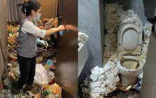 Game thủ thuê khách sạn ở lì suốt 2 năm, giấy vệ sinh đã dùng chất cao như núi trong phòng