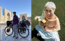 12 năm đạp xe ngao du hơn 20 quốc gia của nữ phượt thủ 68 tuổi