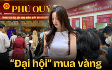 Giá vàng giảm 2 hôm liên tiếp: Dân văn phòng đi mua vàng từ 5h sáng, người “cầm giấy hẹn đi lấy vàng” mặt buồn thiu