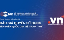 Đấu giá tên miền “.vn” lần đầu: Giá trúng cao nhất đạt 1,584 tỷ đồng