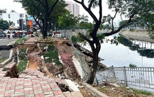 TPHCM: Cần 100 tỉ đồng khẩn cấp xử lý đường lún sụp ven kênh Tàu Hủ