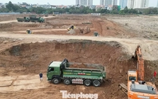 Tận thấy công trình hồ chống ngập rộng 12 ha ở Hà Nội