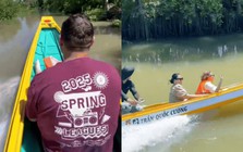 Khách Tây ôm tim trước màn lái võ lãi đẳng cấp tại miền Tây