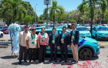 2.500 taxi điện VinFast đổ bộ Philippines: Tham vọng "chia phần" miếng bánh gọi xe từ tay Grab