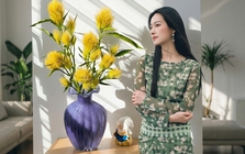 Khách đến chơi tưởng cắm "chổi lông gà" vàng rực, lại gần mới ngất ngây trước độ kiêu sa của loài hoa lạ lùng đang gây sốt hội yêu nhà