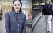 Quỳnh Anh “vợ Duy Mạnh” gây bão với diện mạo “tổng tài”: Nhưng hàng hiệu đắt đỏ vẫn vấp phải tranh luận trái chiều