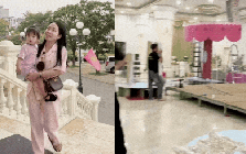 Hotmom Bảo Ngọc tổ chức sinh nhật 2 tuổi cho ái nữ tại trung tâm tiệc cưới lớn nhất vùng, dân tình đồn đoán là nhà chồng MC Mai Ngọc