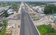 Hình ảnh công trường đường Vành đai 3 TPHCM trong sáng 31-3