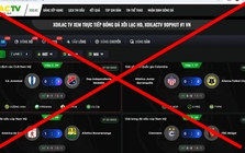 Vẫn phát sóng sau khi bị triệt phá, chiêu trò của trang web có tên Xôi Lạc TV