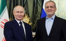 Tổng thống Nga - Iran điện đàm giữa lúc căng thẳng ở Trung Đông
