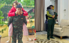 Chồng Đại uý Hoà Minzy: "Anh sẽ cố gắng phấn đấu vì tương lai của chúng ta và các con. Anh yêu em, vợ ơi!"
