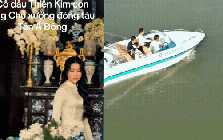 Lễ cưới của ái nữ "ông trùm" đóng tàu Tiền Giang: Không gian tiệc rộng lớn nhưng tư gia nhà gái mới là điểm nhấn