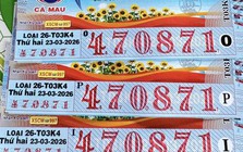 Hành động "lạ" của người đàn ông trúng 5 vé độc đắc xổ số miền Nam