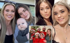 Bà ngoại 38 tuổi gây sốc vì trẻ đẹp như 'chị em song sinh' với con gái 20 tuổi