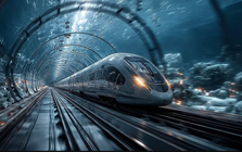 Trung Quốc sắp hoàn thành đường hầm dài kỷ lục cho dự án tàu cao tốc chạy 350km/h dưới lòng sông