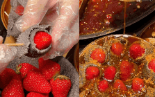 Review chân thực topping lẩu sách bò cuộn dâu tây: Người nhìn thấy "muốn khóc", kẻ ăn vào lại mê?