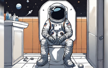 Các phi hành gia đi vệ sinh như thế nào? Chuyện nhỏ nhưng là bài toán lớn của khoa học