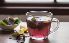 Điều gì xảy ra với cơ thể nếu uống nước gừng nấu với lá tía tô?