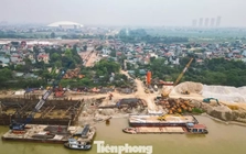Toàn cảnh tiến độ 'siêu dự án' cầu Tứ Liên gần 20.000 tỷ đồng