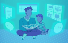 AI đang thay cha mẹ nuôi con: 6/10 phụ huynh thừa nhận con cái tương tác trợ lý giọng nói hàng ngày