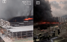 Biển lửa bao trùm bãi đỗ xe BYD tại Trung Quốc: Gara tự động biến thành lò thiêu